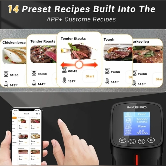 Inkbird Sous-Vide Precision Cooker - Picture 7 of 8